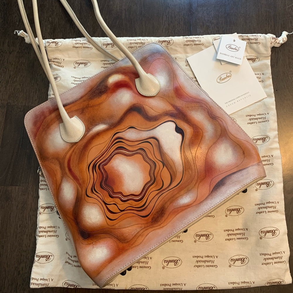 Bambas Art Bag Large Colorful Handbag